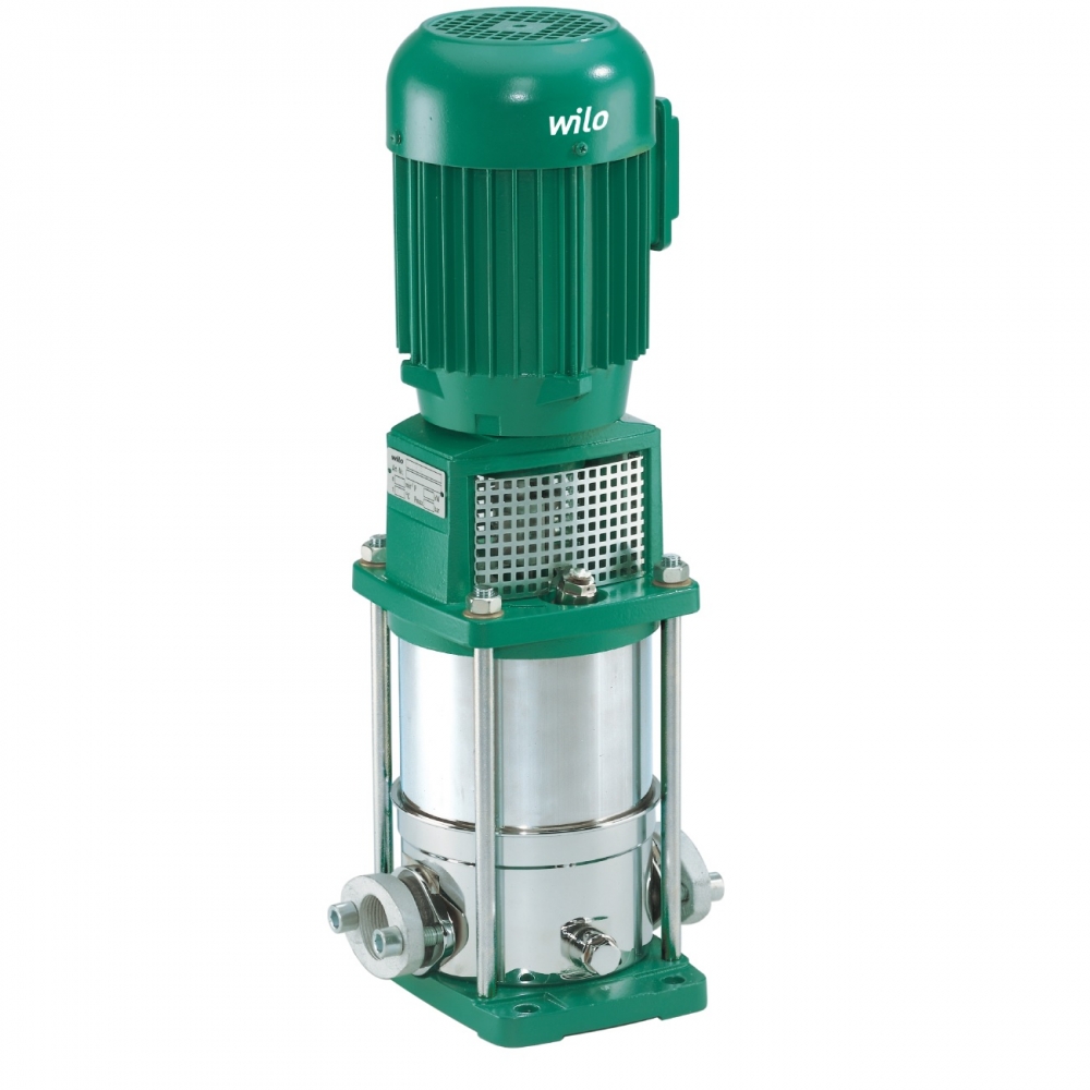 Насос многоступенчатый вертикальный MVI 4 VITON (FKM) PN25 Wilo