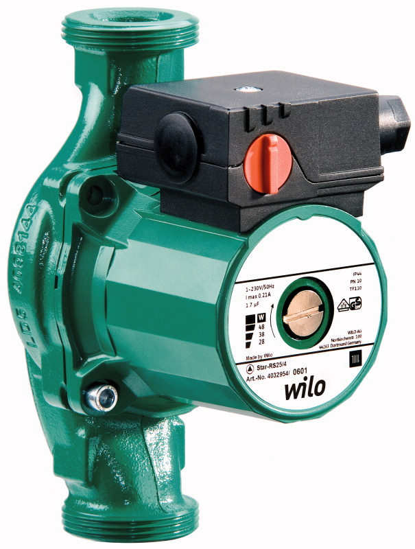 Насос циркуляционный с мокрым ротором STAR-RS Wilo