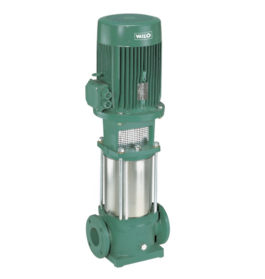 Насос многоступенчатый вертикальный MVI 8 VITON (FKM) PN25 Wilo