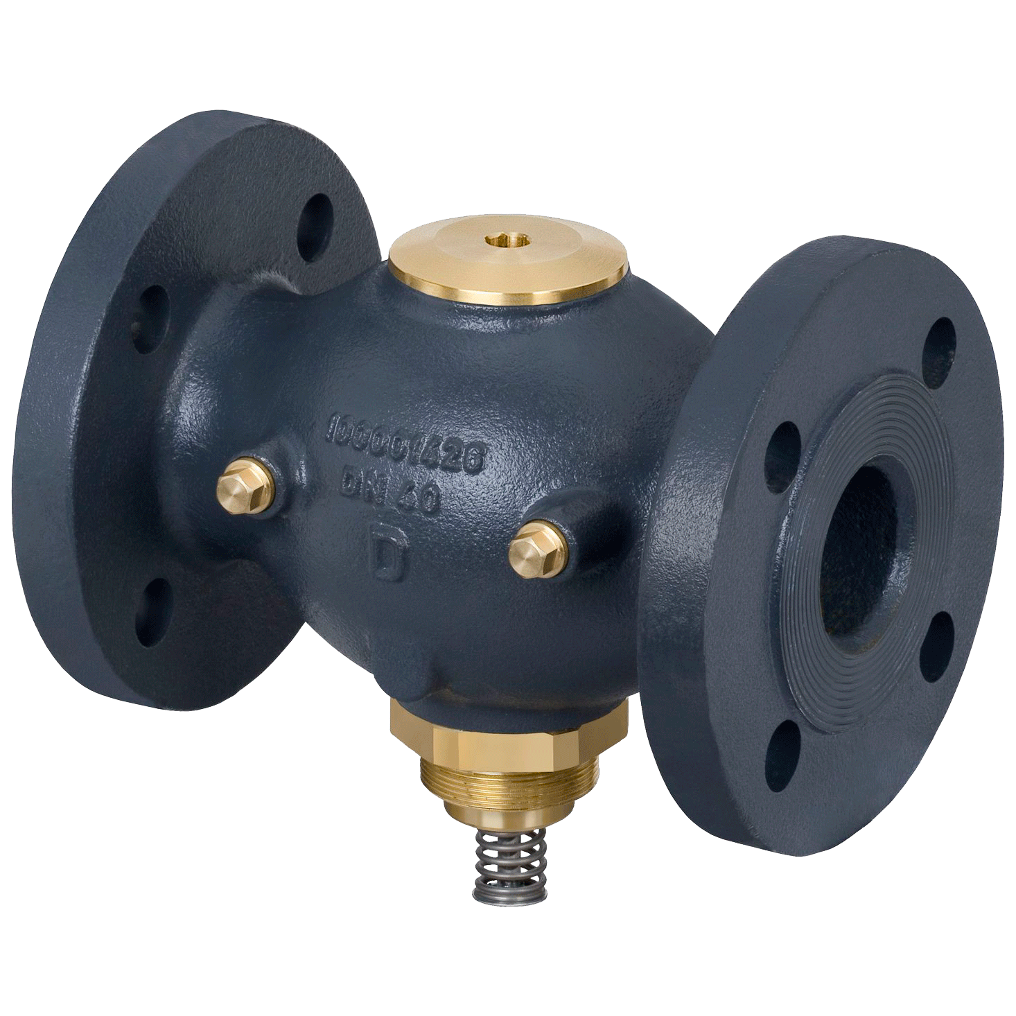 Клапан регулирующий VGF Ру25 фл Danfoss