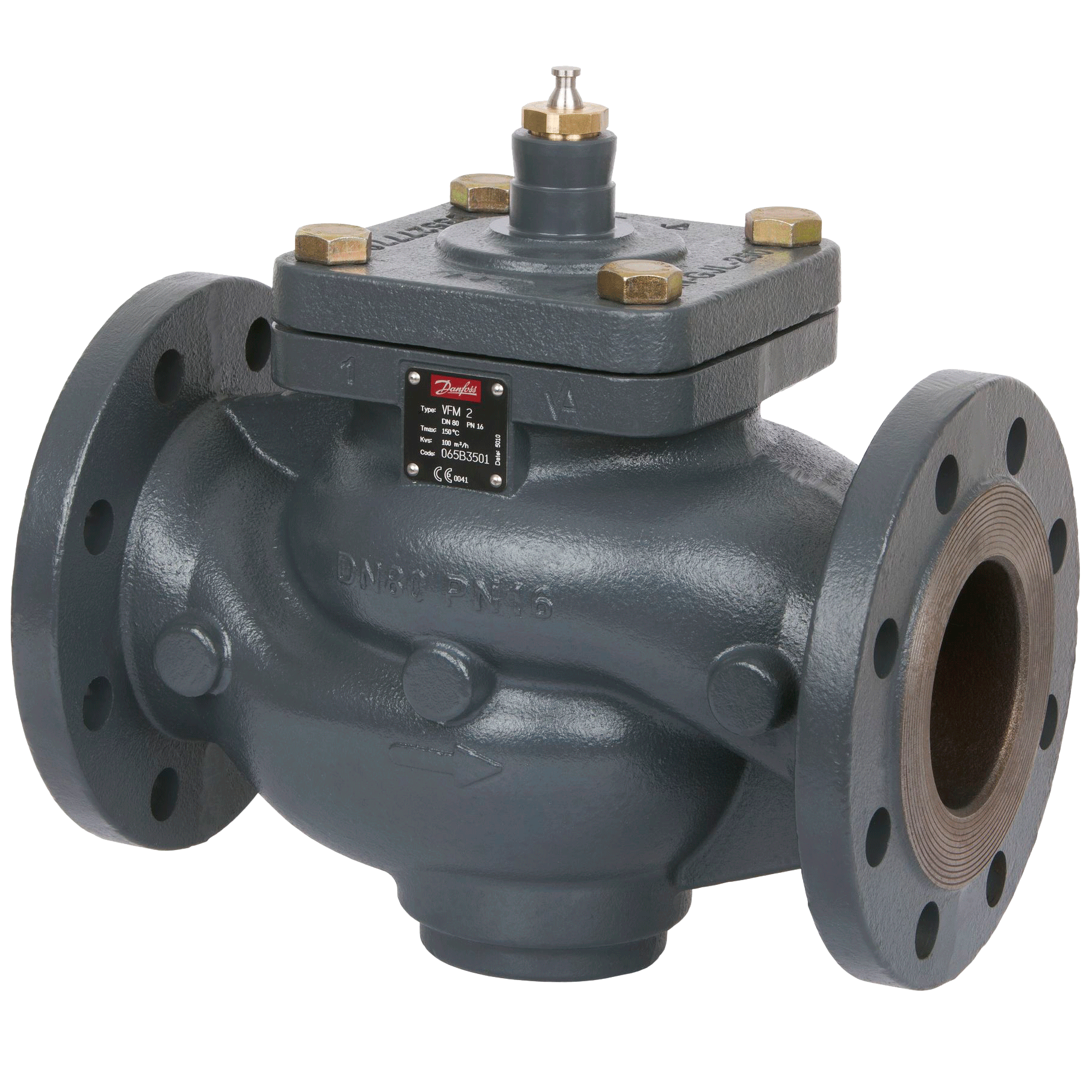 Клапан регулирующий VFM2 Ру16 фл Danfoss